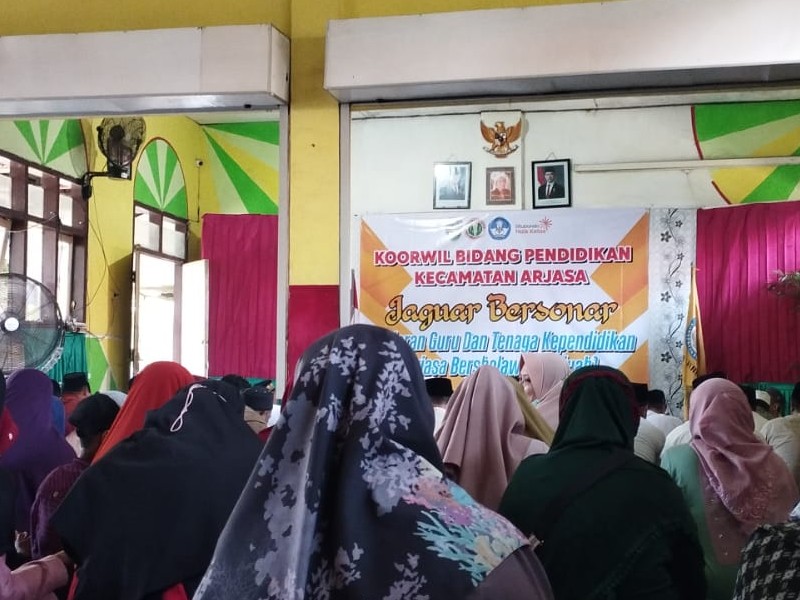 "JAGUAR BERSONAR" Bersama Koorwil Bidang Pendidikan  Kecamatan Arjasa